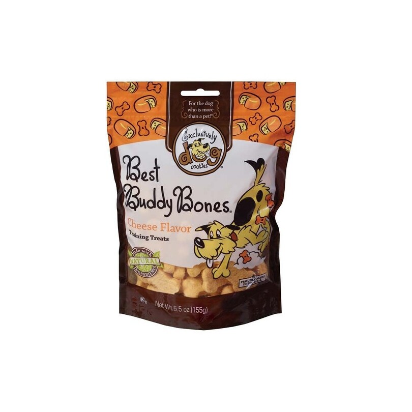 Shop Exclusively Pet Best Buddy Bones Cheese Flavor Dog Treats 5 5