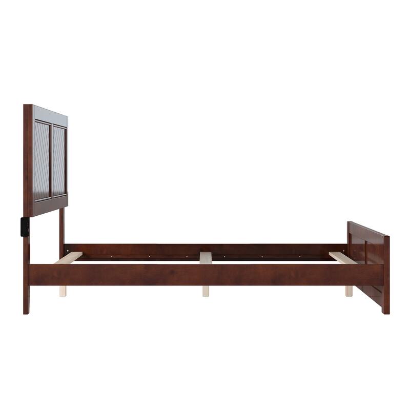 Canyon Foundation Bed Frame with Matching Footboard