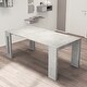 preview thumbnail 6 of 20, ERIKA Modern Extendable Console Table Dining Table
