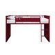 preview thumbnail 11 of 10, Twin Size Metal Loft Bed with Slide for Kids, Boys and Girls, Bedroom