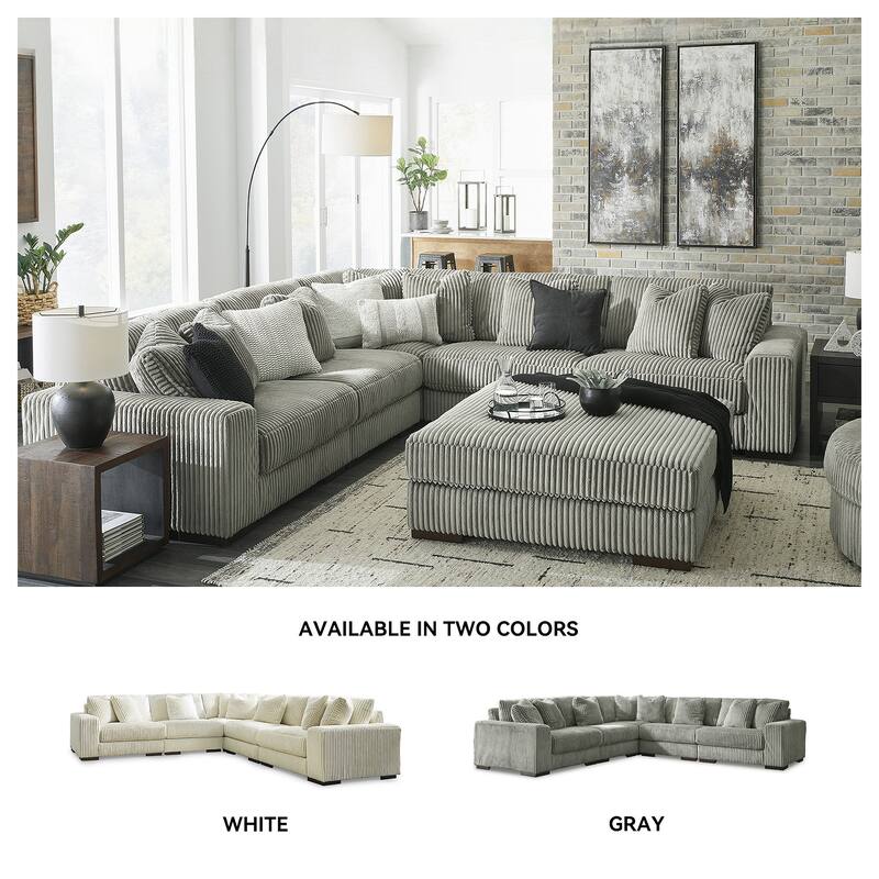 Signature Design by Ashley Lindyn 5-Piece Sectional - 133"W x 133"D x 38"H