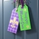 preview thumbnail 5 of 15, Glitzhome 24"H Wooden Valentine's Doorknob Hanging Decor