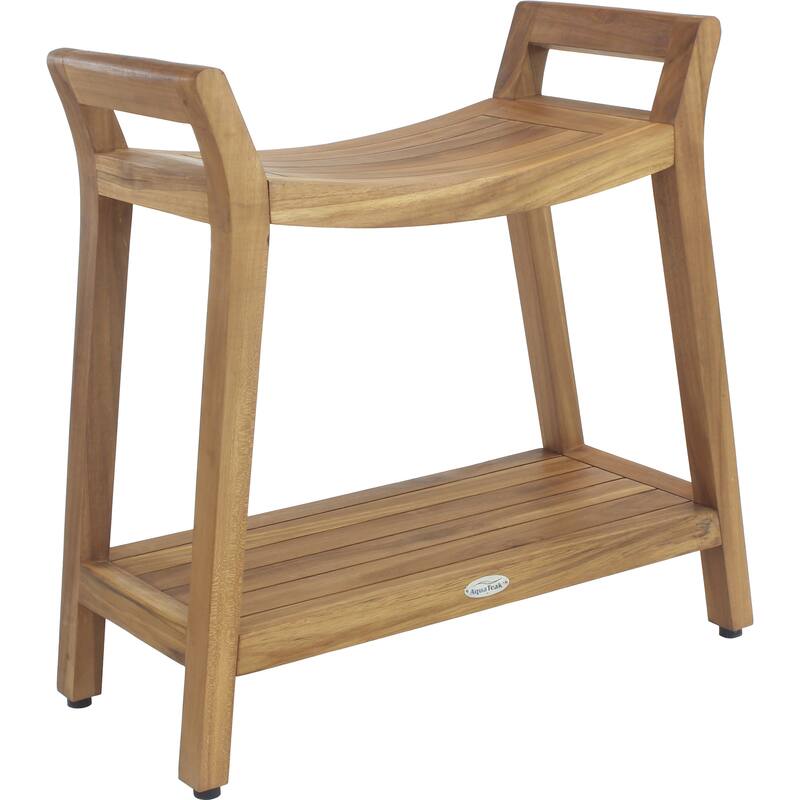 Patented Asia Ascend Teak Shower Bench