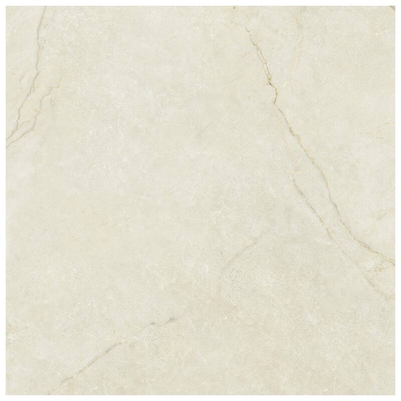 Merola Tile Reve Beige 23-1/2" x 23-1/2" Porcelain Floor and Wall Tile