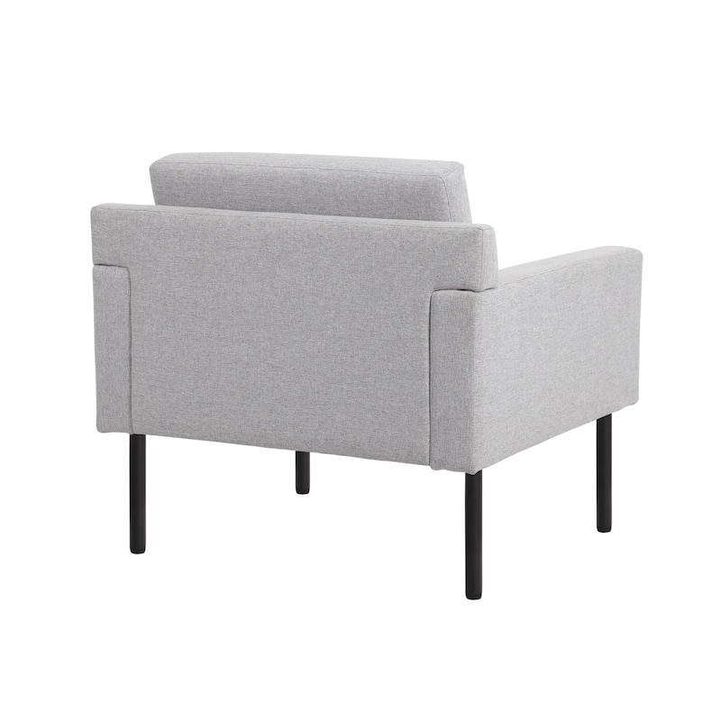 Boss Linen Weave Lounge Chair