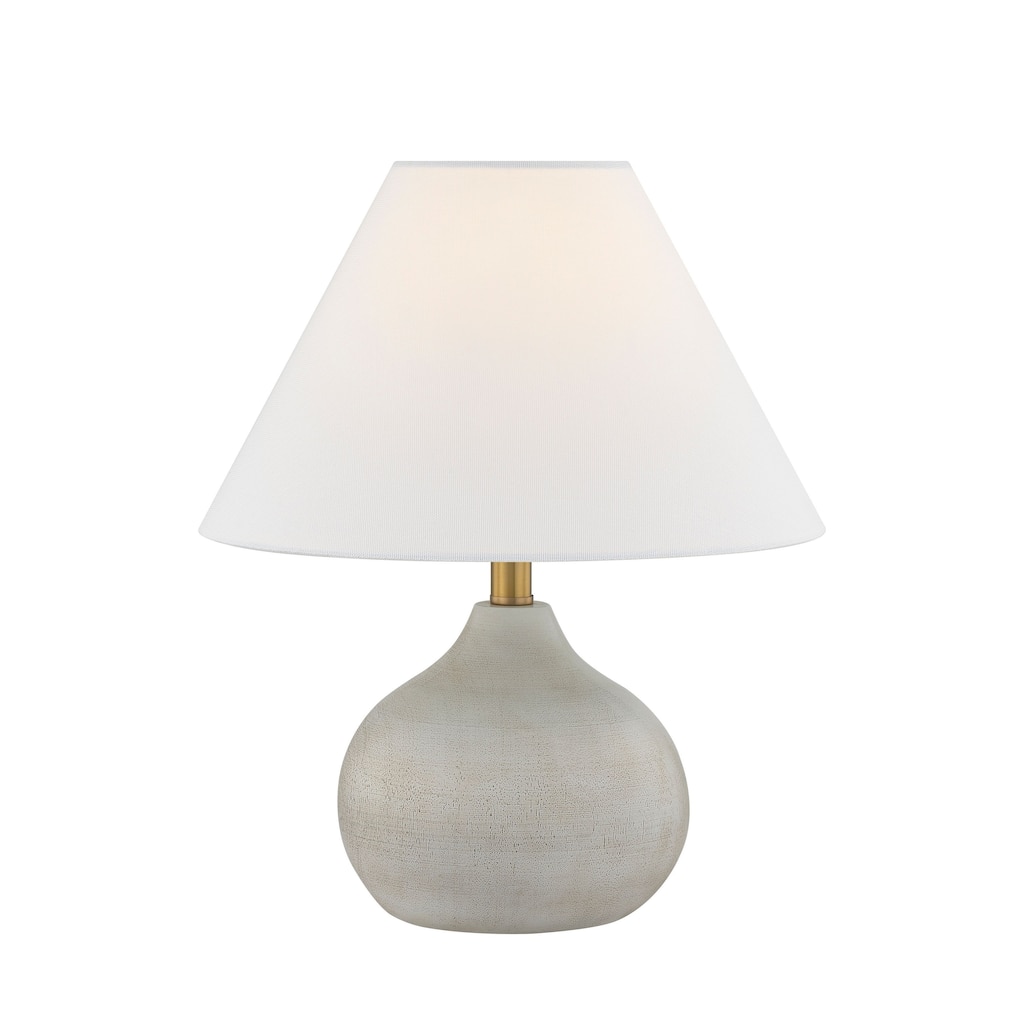 Hayden 15" Table Lamp with Fabric Shade (Set of 2)