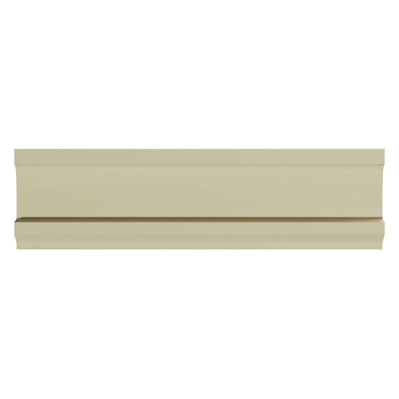 3 3/4"H x 5/8"P x 96"L Isadora Baseboard Moulding - 1-Pack