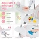 preview thumbnail 8 of 21, Babyjoy 3-in-1 Baby Swing & High Chair with 8 Adjustable Heights &