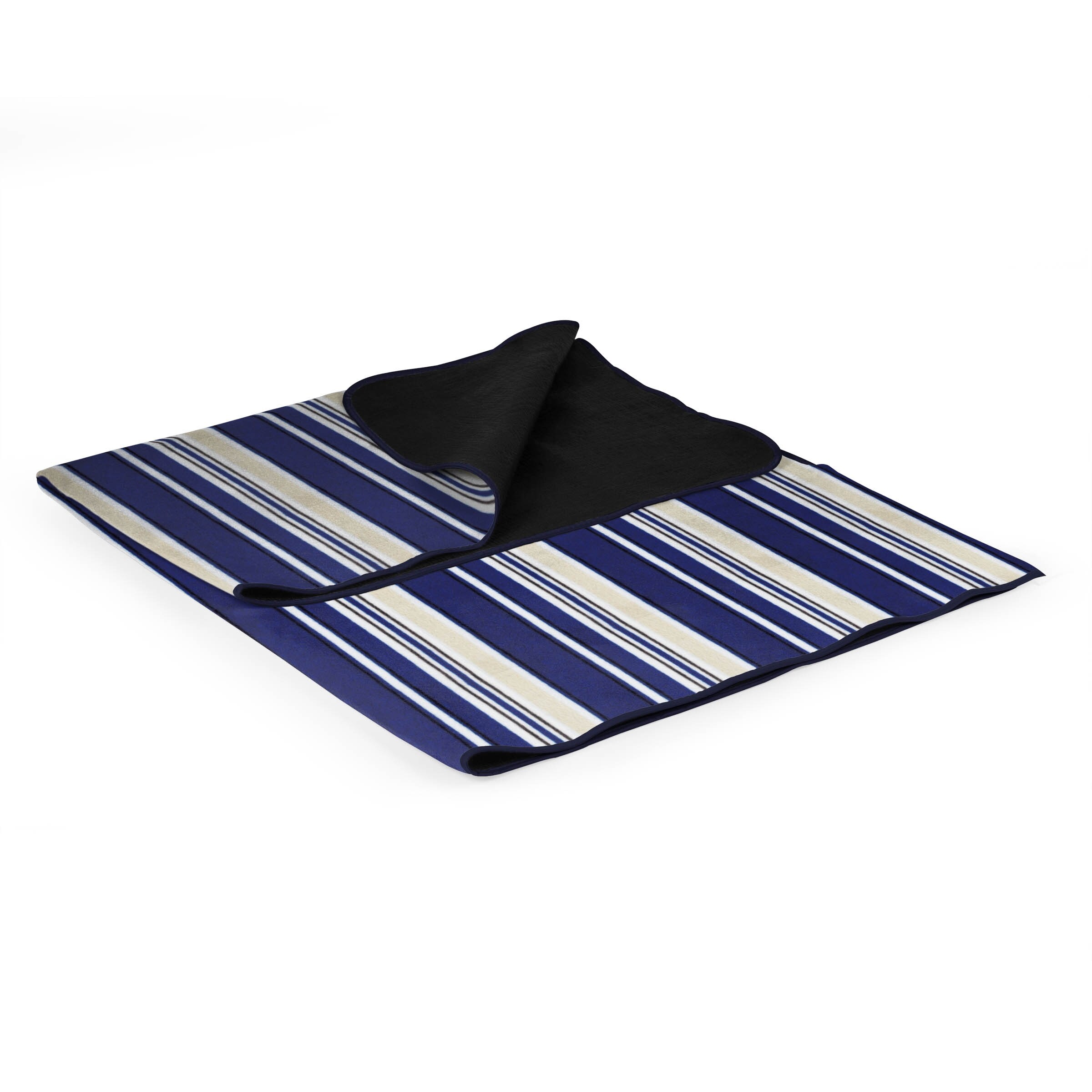 Picnic Time XL Navy Blue Outdoor Picnic Blanket Tote Bed Bath Beyond 7924060