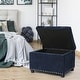 preview thumbnail 3 of 17, Adeco High End Classy Tufted Storage Bench Ottoman Footstool