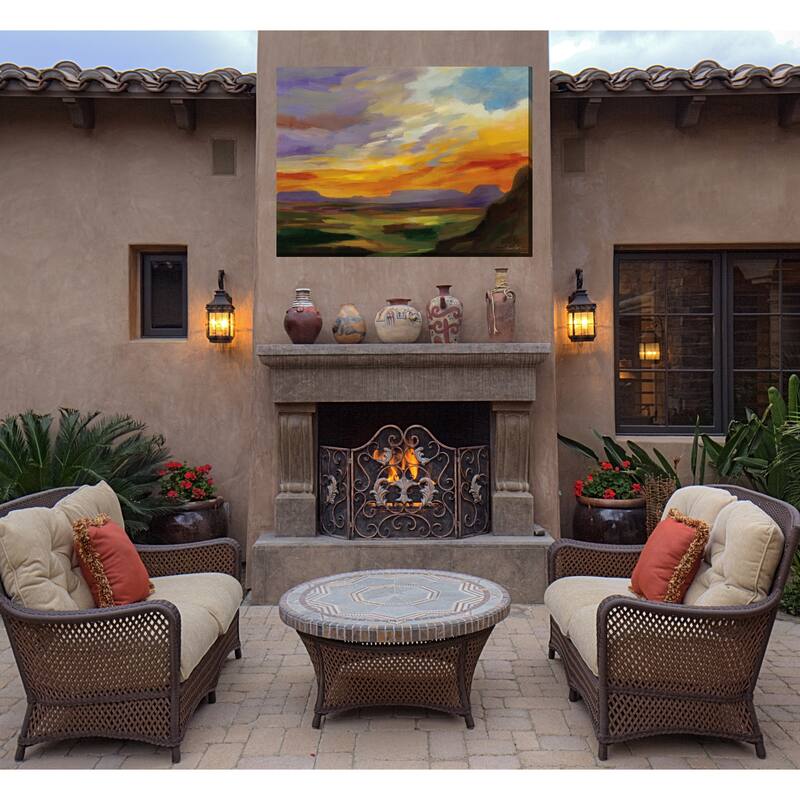 Sonoran Sunset Outdoor Art 40x30