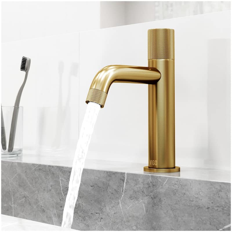 Vigo VG01048 Apollo 1.2 GPM 8" H Single Handle Single Hole Bathroom