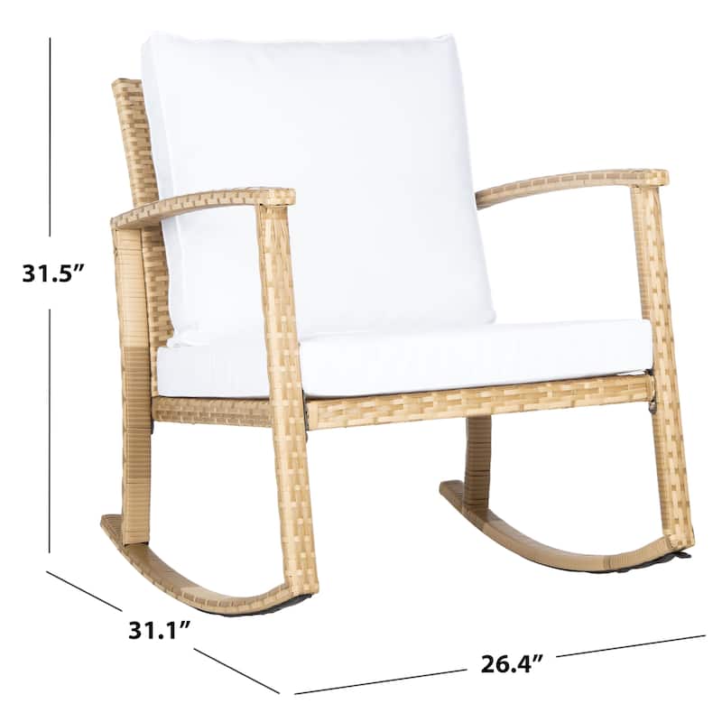 SAFAVIEH Outdoor Concepta Rocking Chair - 26W x 32D x 31H
