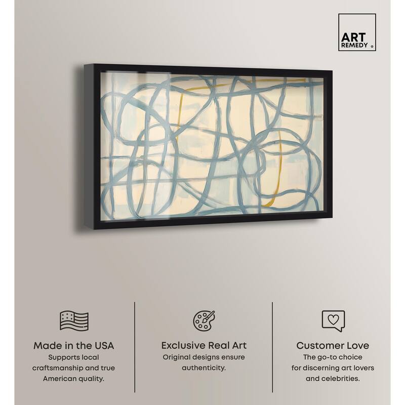 Unbroken Line II Shadowbox by Art Remedy