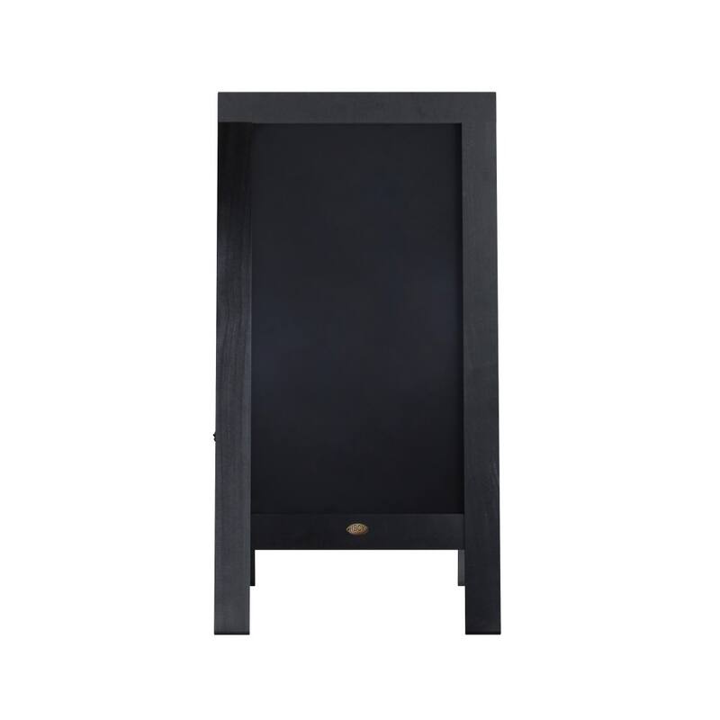 Wood A-Frame Magnetic Chalkboard Set-Markers, Stencils, and Magnets