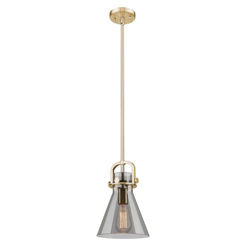 Innovations Lighting 410-1SS-G411-8SM Newton Cone 8" Wide Mini Pendant