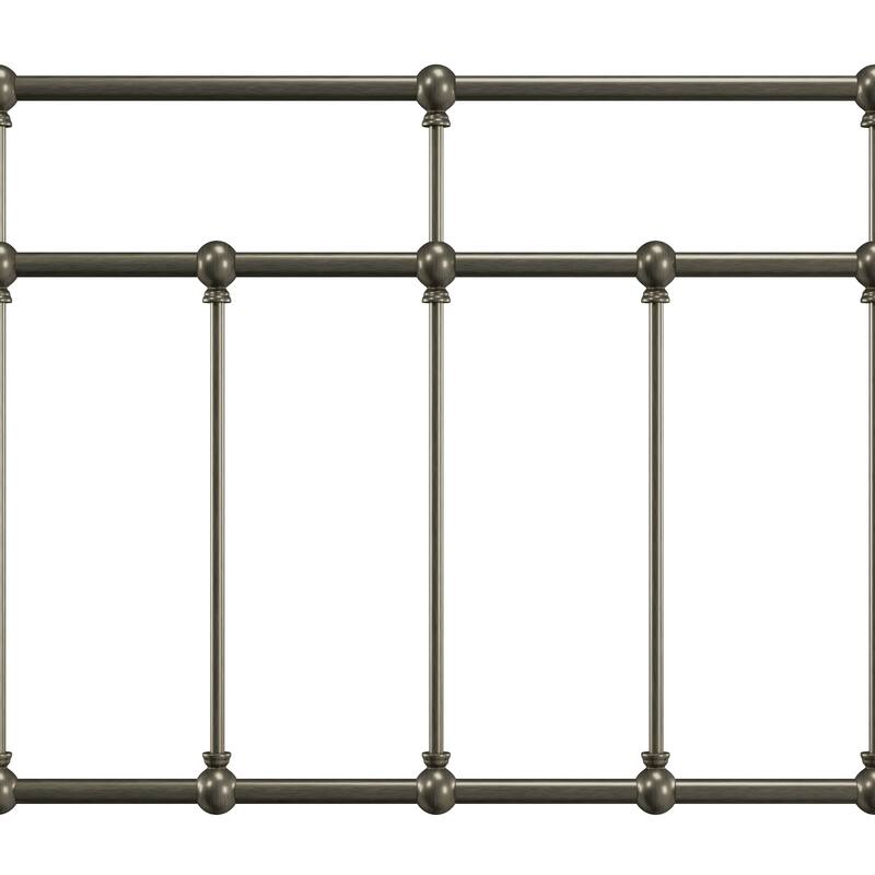 Hillsdale Furniture Providence Traditional Spindle Metal Headboard