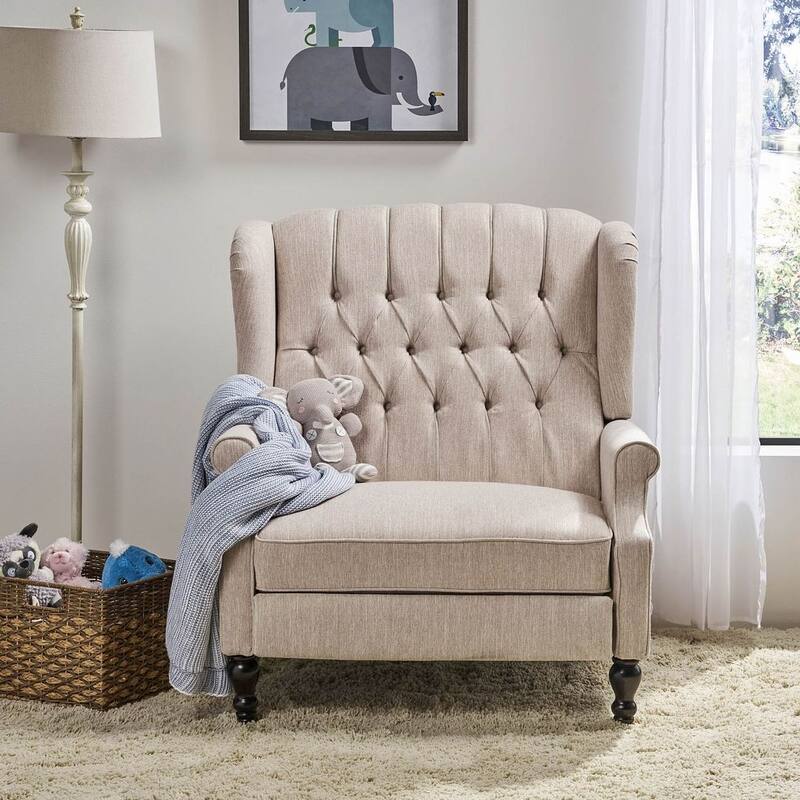 Contemporary One and Half Seater Recliner Chair - Multiple colors available by Christopher Knight Home