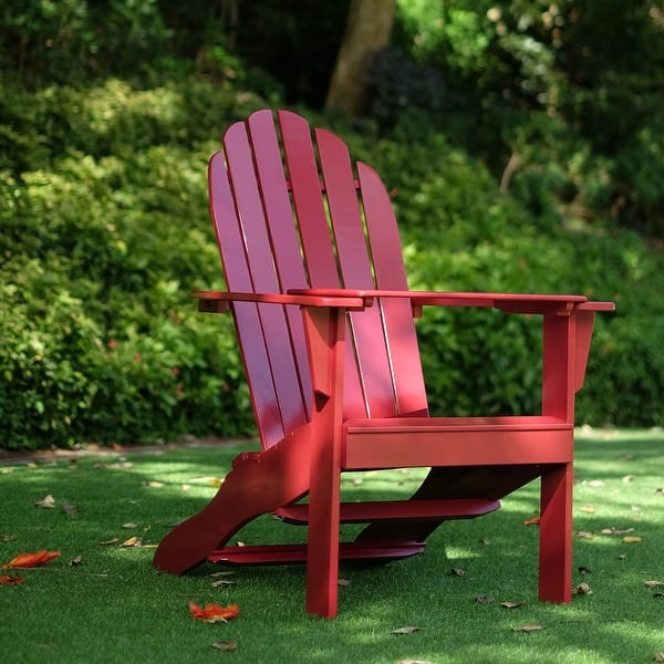 Cambridge Casual Alston Adirondack Chair With Tray Table On Sale Overstock 11454268