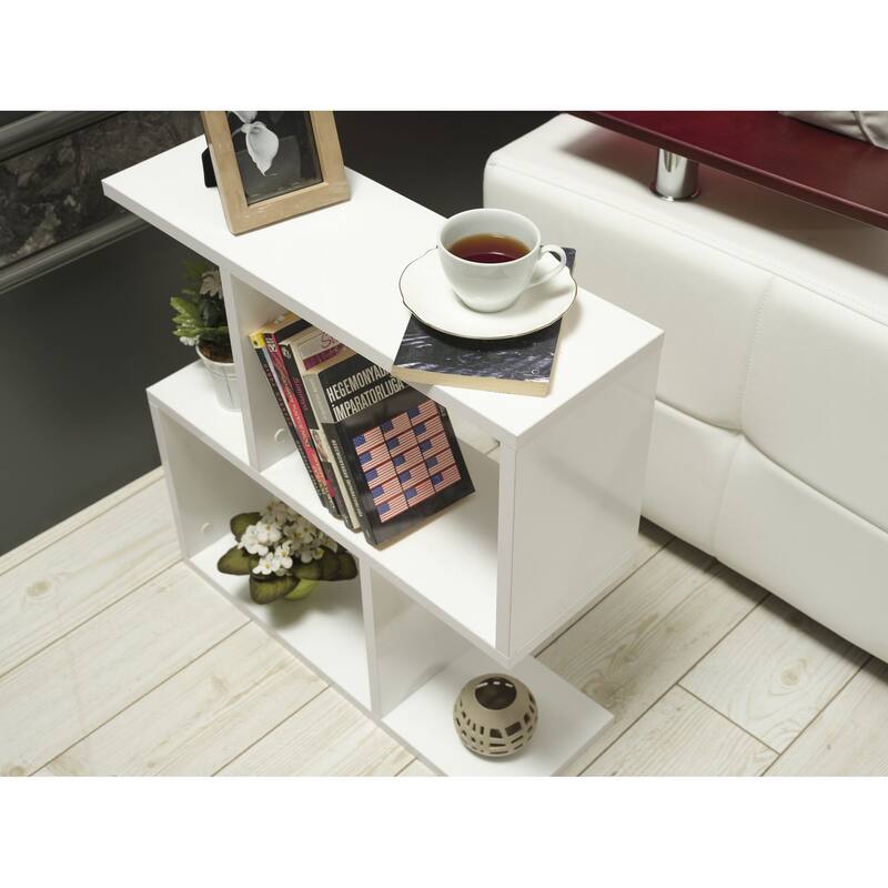 23 in. W x 23 in. H Wood 2 Shelf Standard Bookcase
