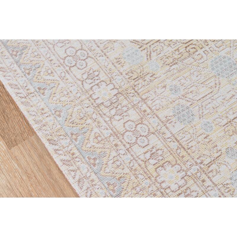 Skyline Decor Blue Isabella Rugs in Rectangle Shape - Big