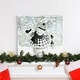 preview thumbnail 9 of 8, Christmas Is Love-Premium Gallery Wrapped Canvas - Ready to Hang - Multi-Color