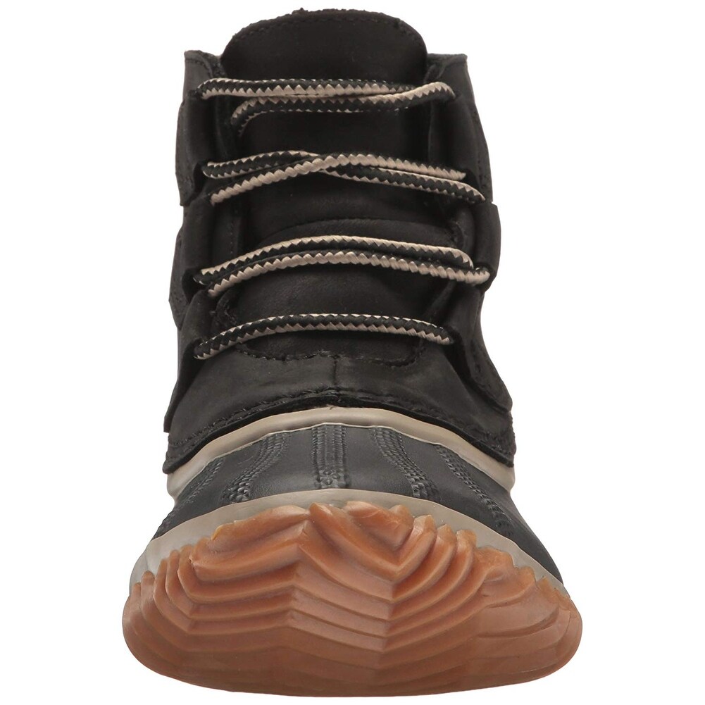 women's out n about leather rain snow boot