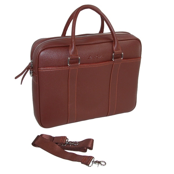 robert graham leather briefcase