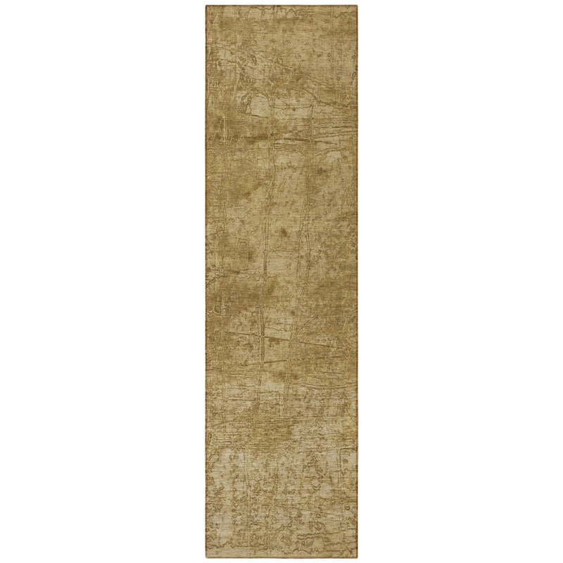 Haro Modern Art-Inspired Weather Resistant Blended Style Runner Outdoor Rug - 8' Runner