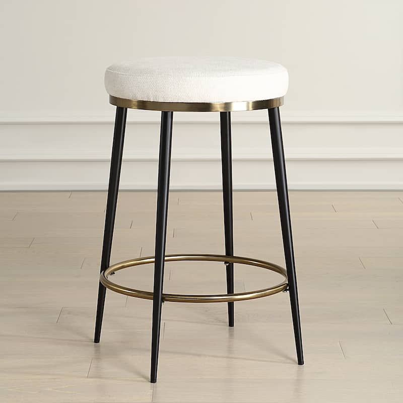 Plush Upholstered Counter Stool - 26"