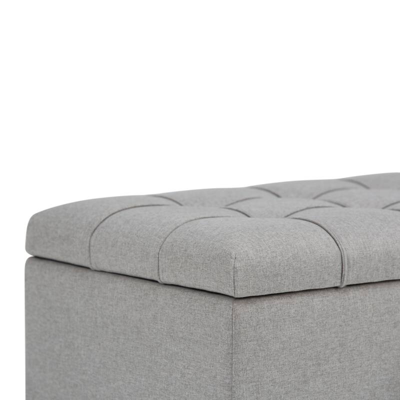 Modern Storage Ottoman Bench for Living Room