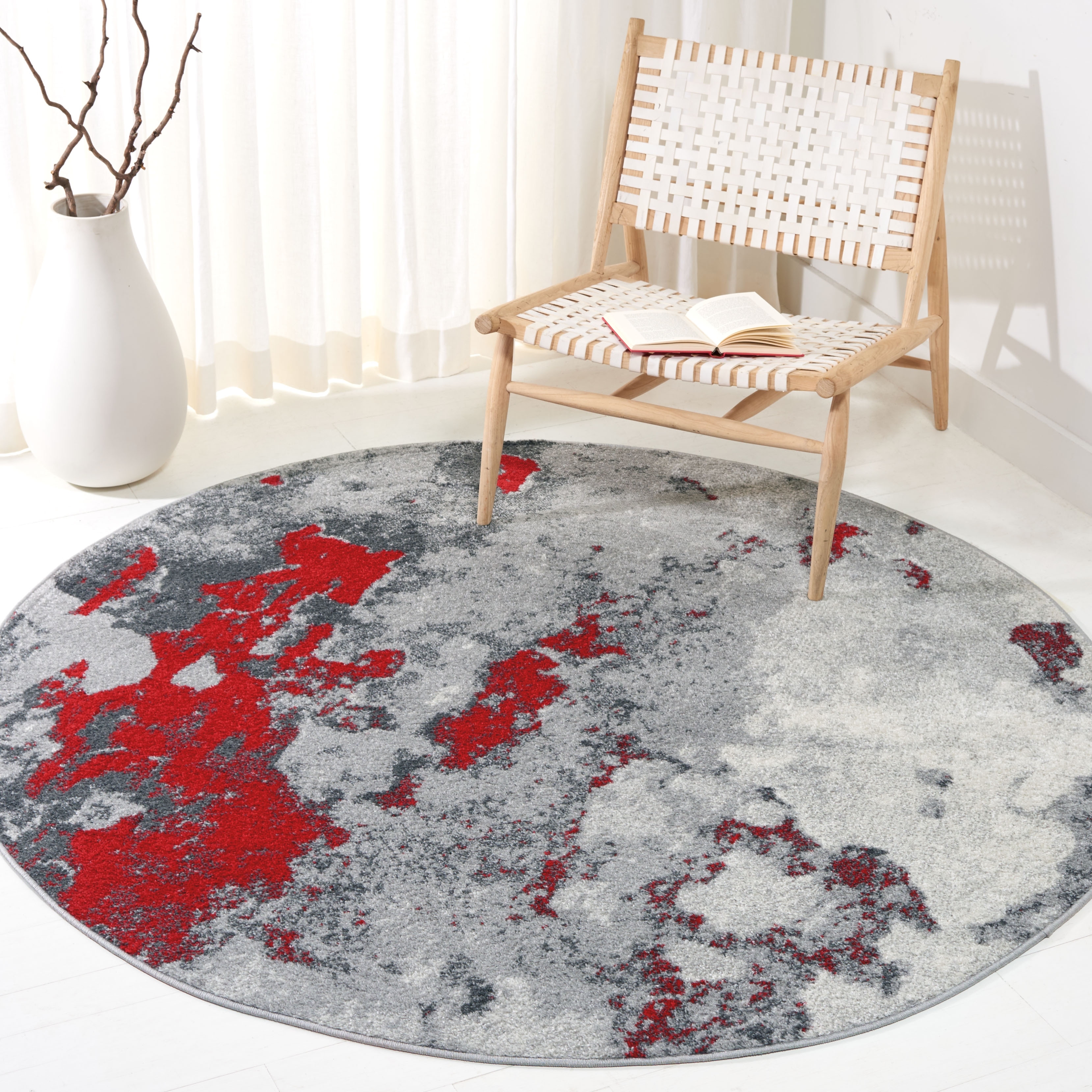 SAFAVIEH Adirondack Cordelia Abstract Glam Rug