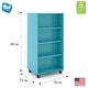 preview thumbnail 11 of 14, Tot Mate Open Double Sided Mobile Storage Locker / Bookcase - 60H