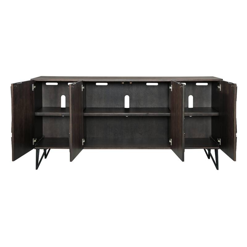 Signature Design by Ashley Chasinfield Dark Brown Contemporary Extra Large TV Stand