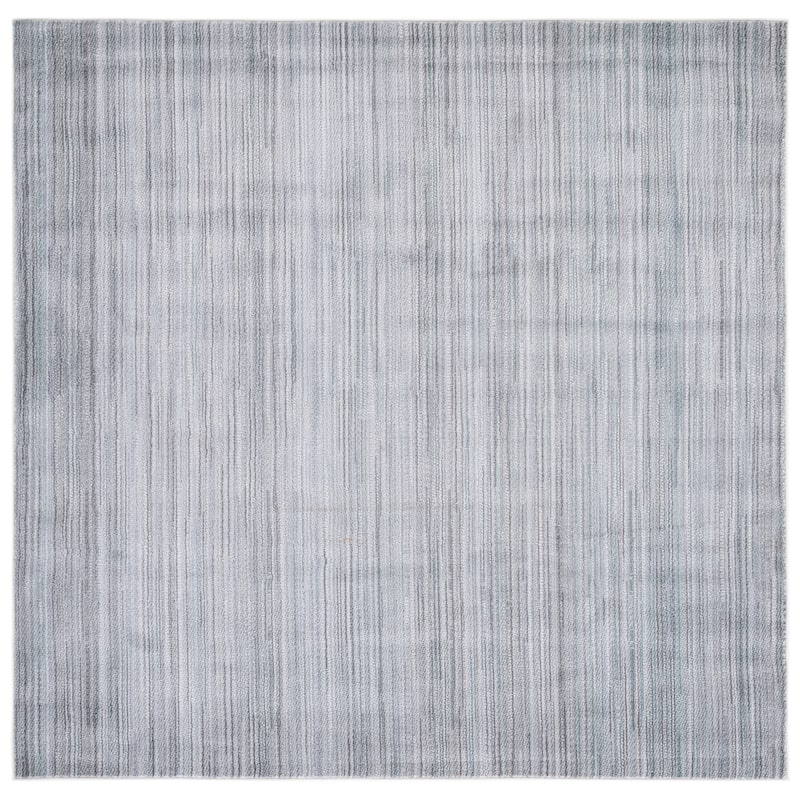 SAFAVIEH Herat Insine Rug - 6'7" Square - Ivory/Dark Grey
