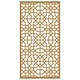 preview thumbnail 5 of 5, vidaXL Patio Wall Decoration 41.3"x21.7" Corten Steel Moorish Design