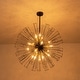 preview thumbnail 27 of 28, 18-Light Modern Large Round Sputnik Globe Chandelier Orb Starburst Firework Living Room Chandelier