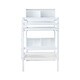 preview thumbnail 16 of 18, Twin Over Twin Bunk Bed with Shelves Headboard, Safety Guardrails and Ladder,Detachable Beds