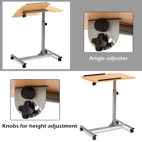 Shop Costway 1pc Adjustable Laptop Notebook Desk Table Stand