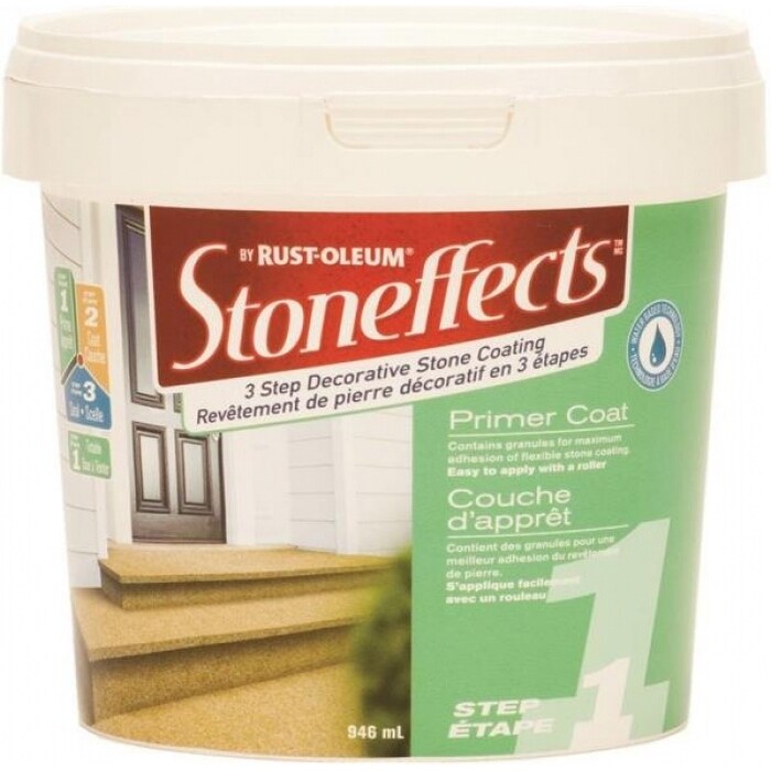 Shop Rust Oleum N5100145p Stoneffects Step 1 Roll On Primer Coat