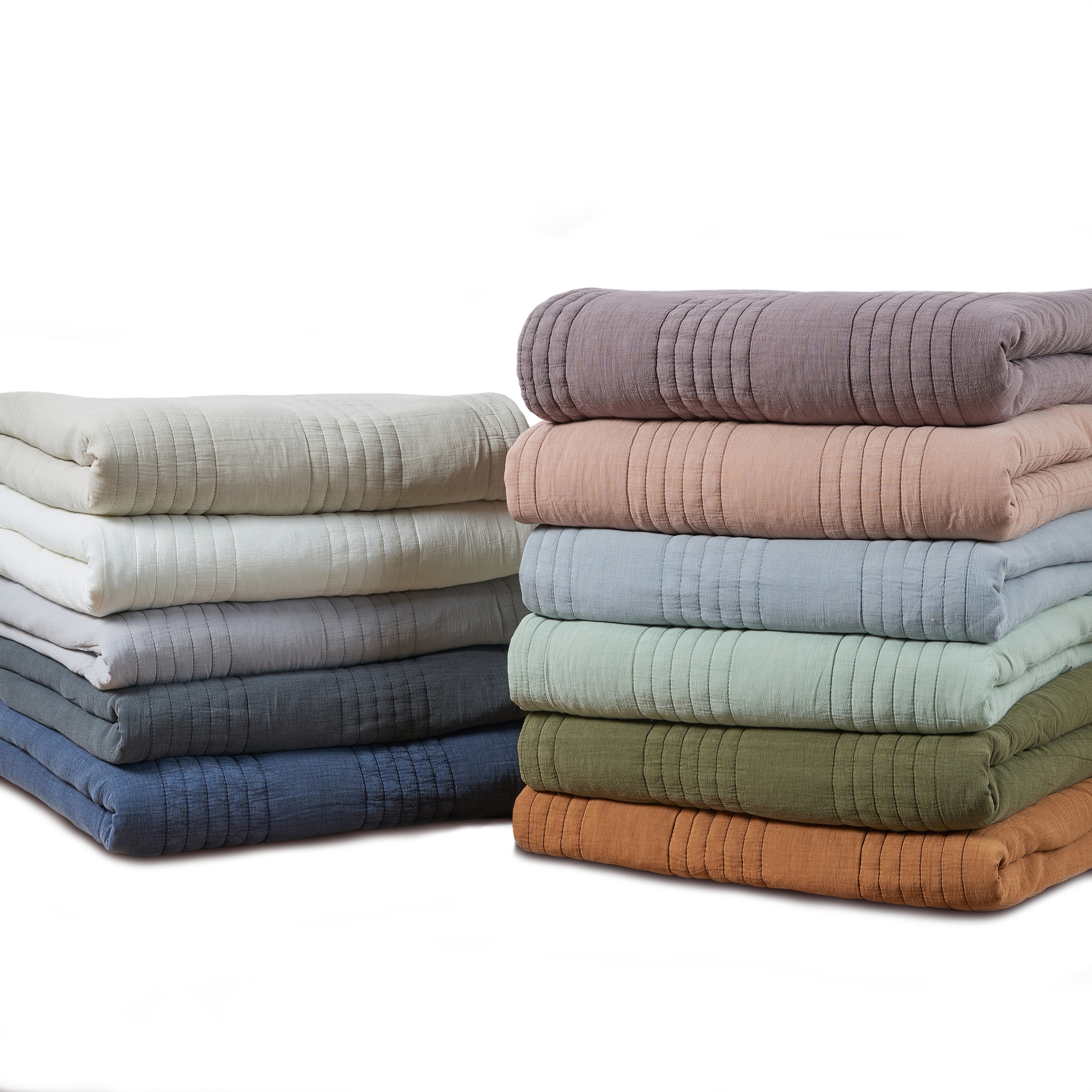 Stonewash Classic Cotton Quilt & Coverlet Set - Picture 10 of 75