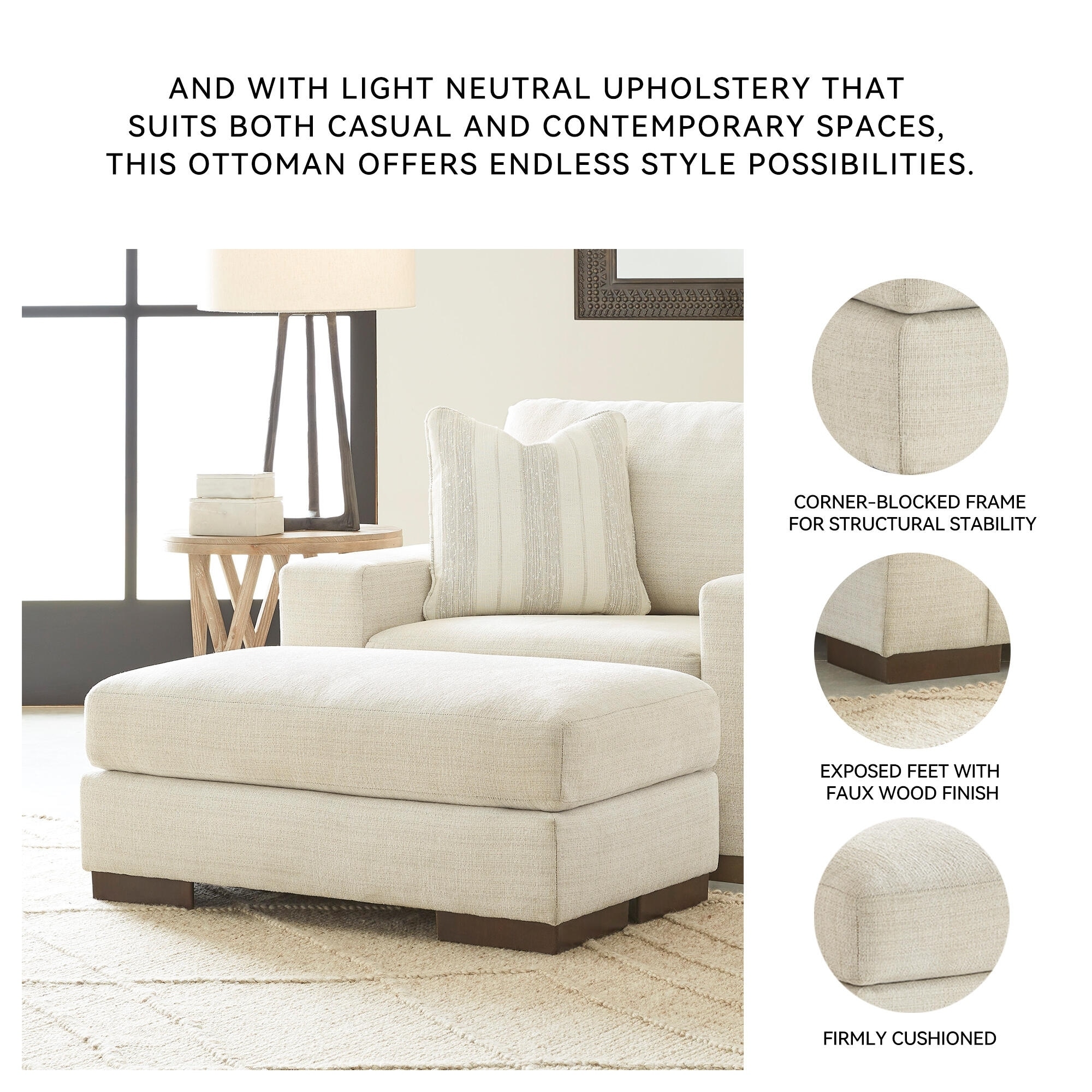 Signature Design by Ashley Maggie Ottoman - On Sale - Overstock