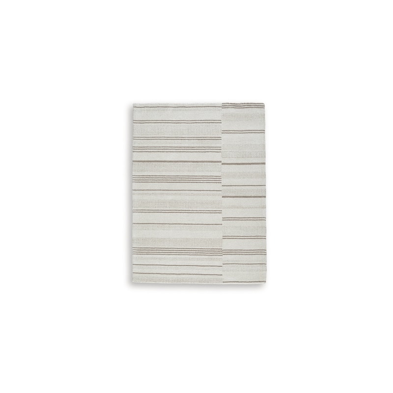 Signature Design by Ashley Gadence Beige/White Area Rug