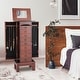 preview thumbnail 4 of 8, Costway Wood Jewelry Cabinet Armoire Storage Box Chest Stand Organizer - 10.5'' X16'' X40''