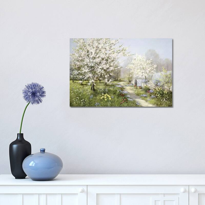 iCanvas "Spring Blossoms" by Peter Motz Canvas Print - 12x18x1.5