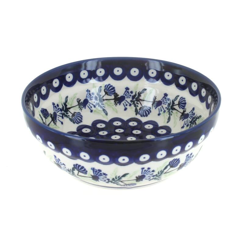 Blue Rose Polish Pottery Zaklady Cereal Bowl - Sweet Annie
