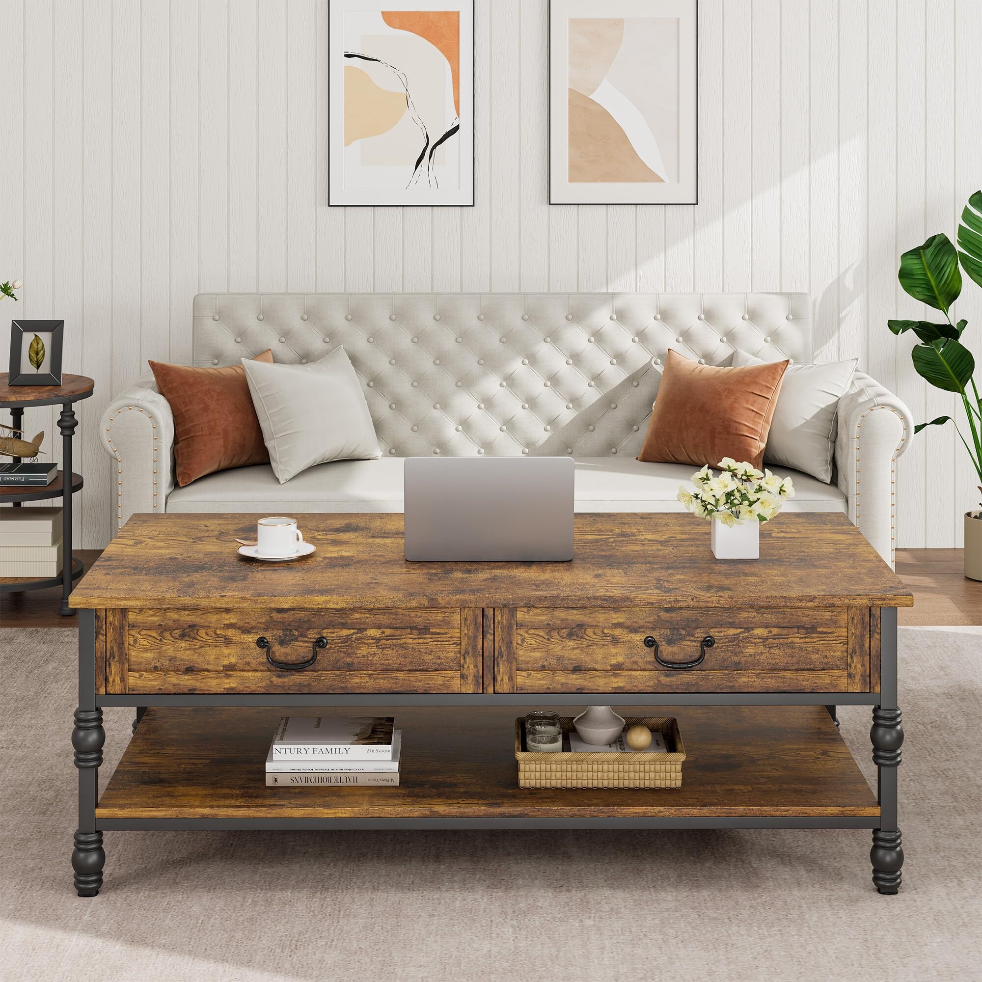 Coffee Table with Drawers 41