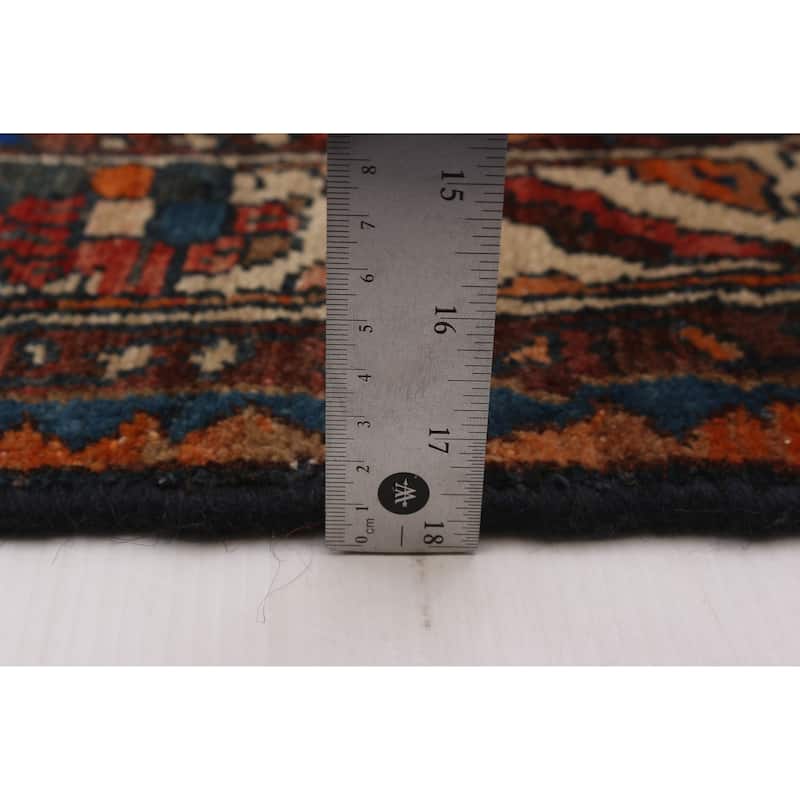 ECARPETGALLERY Hand-knotted Andelz Red Wool Rug - 5'8 x 10'8