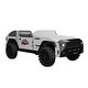 preview thumbnail 4 of 4, Furniture of America Keanu Modern White Twin Off-Road Style Platform Bed with LED Headlights