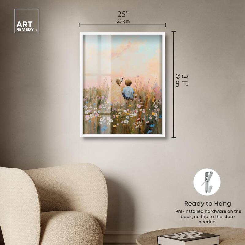 Sunset Companions Shadowbox by Art Remedy